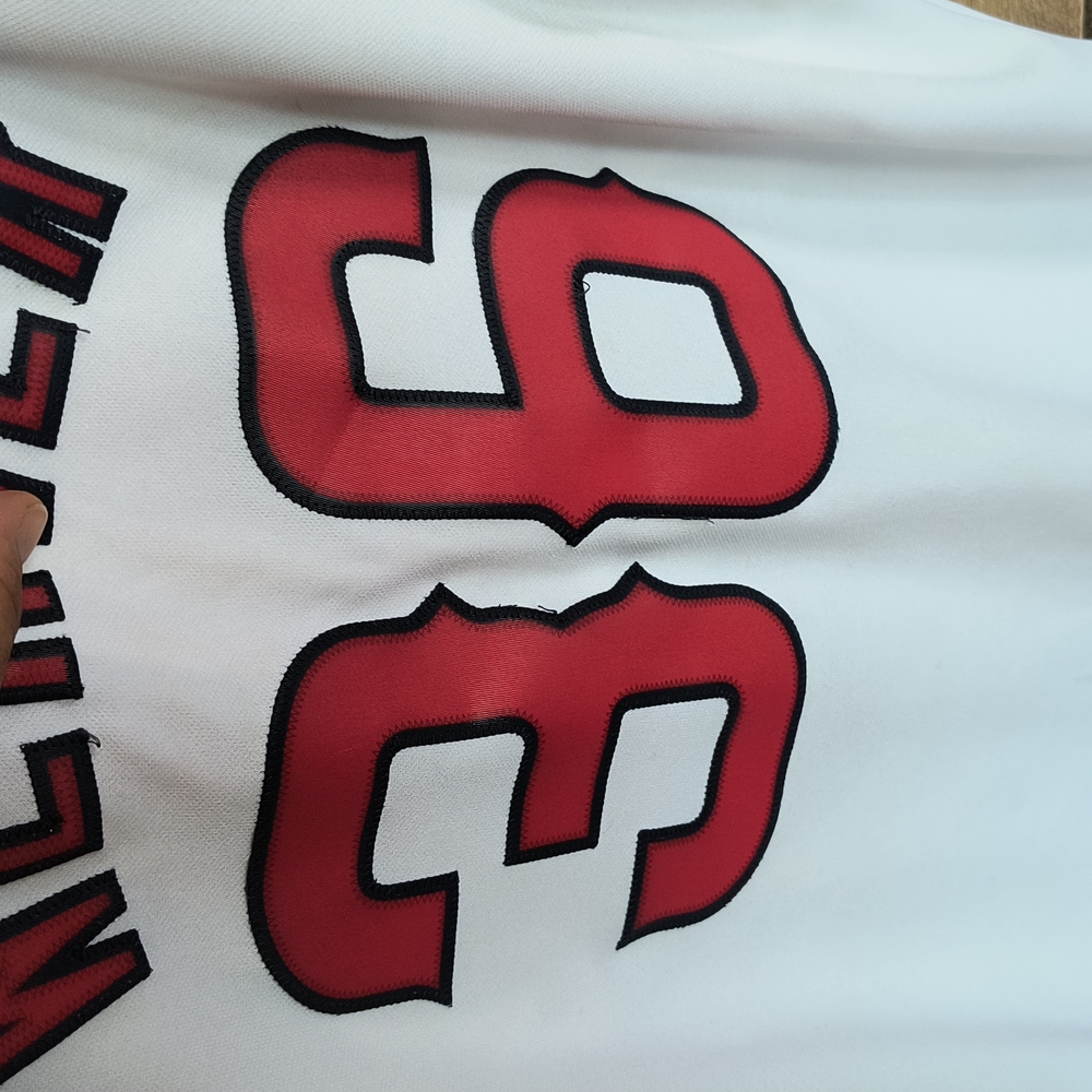 Majestic MLB Los Angeles Angels Jersey Weaver # 36 Sz Small Men's - Picture 9 of 14